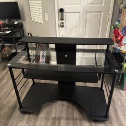 Glass top Desk