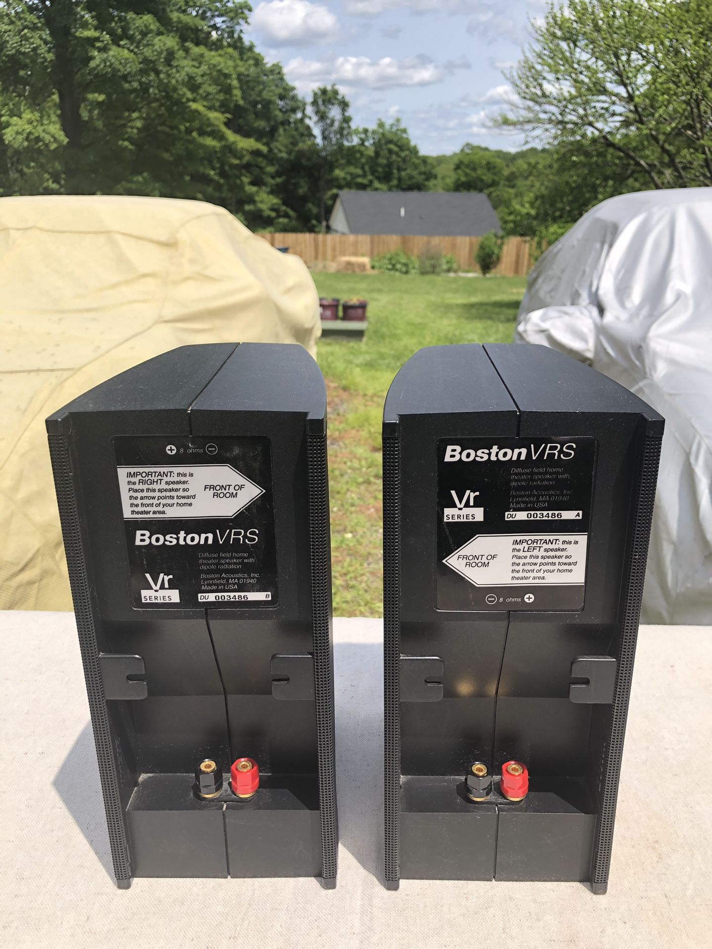 Boston Acoustics VRS Surround Speakers