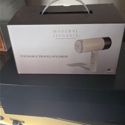 Brand New Foldable, Travel Steamer, Modern Excellence Brand New In The Box