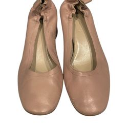 Everlane The Day Heel Nude Pink Block Heel Size:9.5
