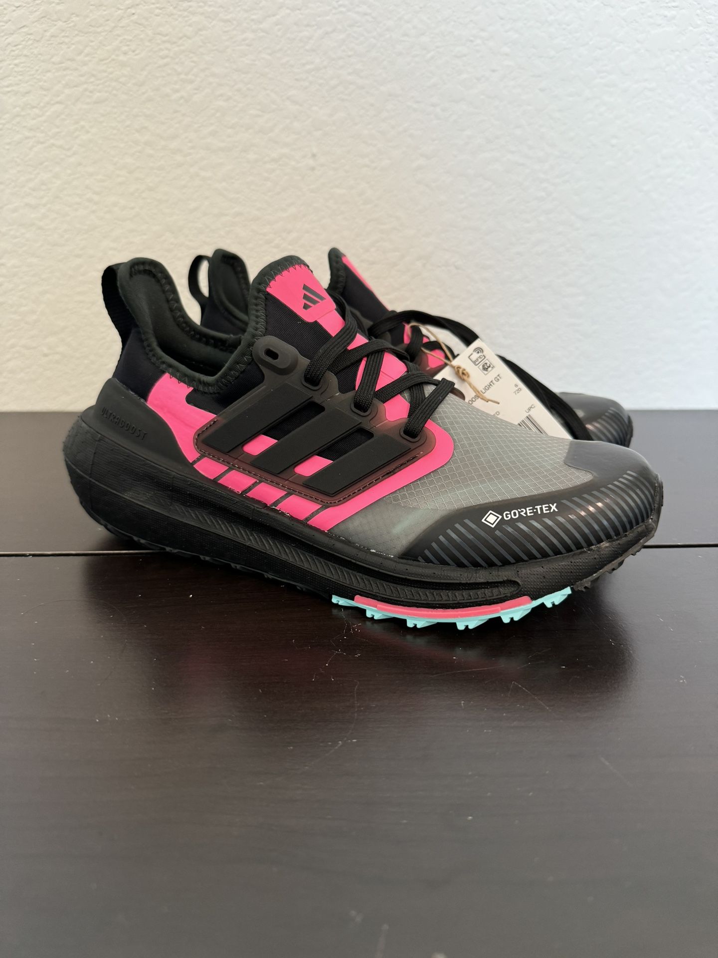 Adidas Ultraboost Light Gore Tex Running Shoes Black HP6403 Womens