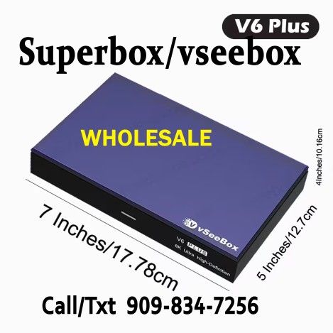 VSEEBOX V6 PLUS NEW supreme  new Model  Wholesale reseller  V6 VSEE BOX  PLUS VSEEBOX SUPERBOX