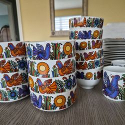 Villeroy & Boch 1970's "Acapulco" Full Service Tableware Set