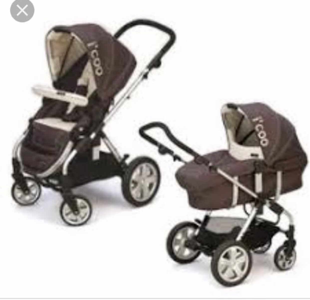 I’coo Targo Stroller And Pram , See Below For Details