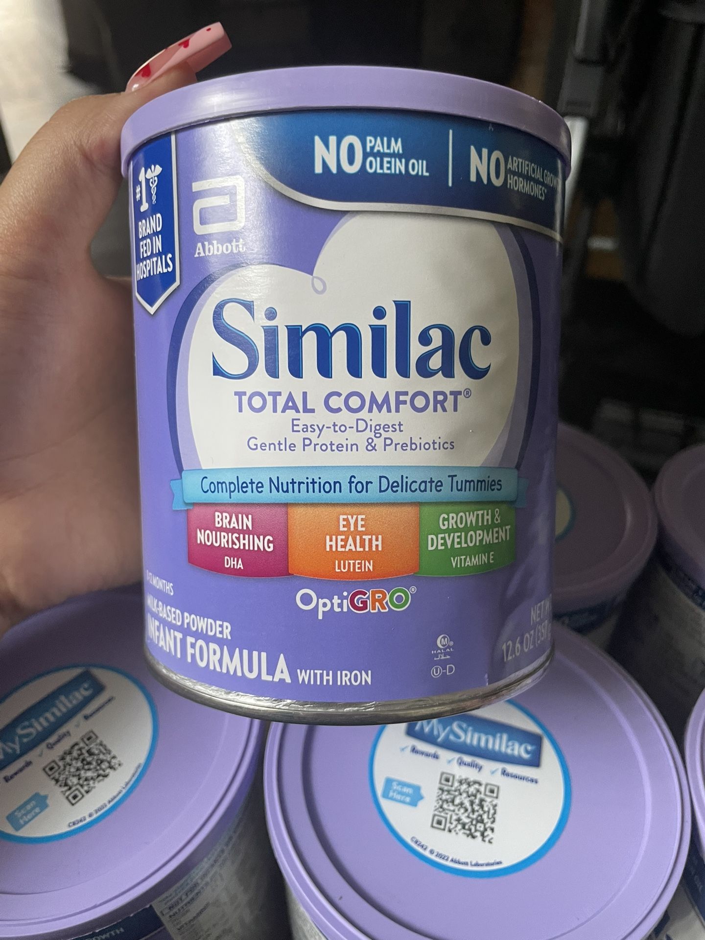Purple Similac Total Comfort
