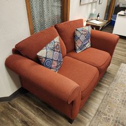 Red Loveseat
