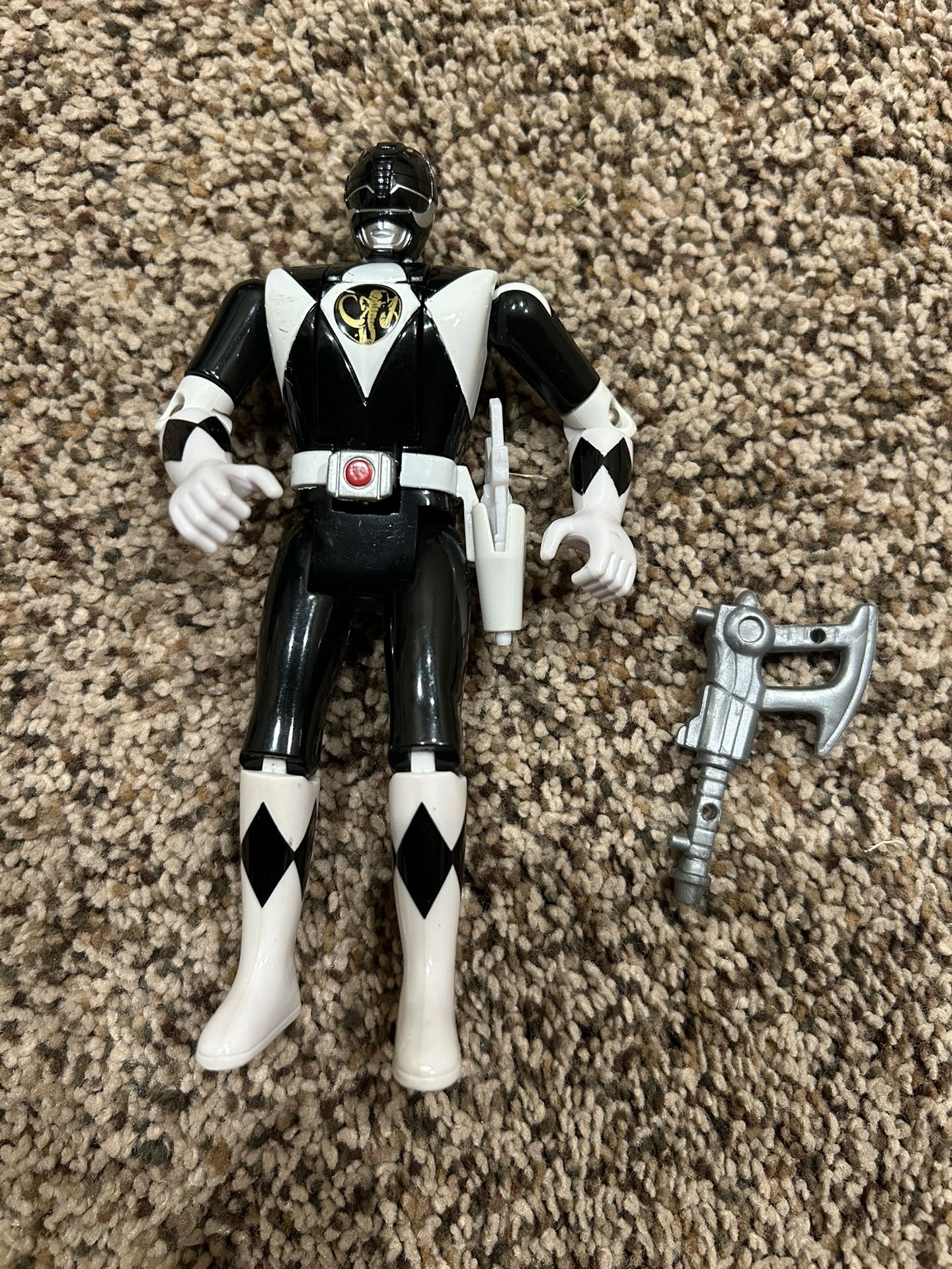 Black power ranger action figure
