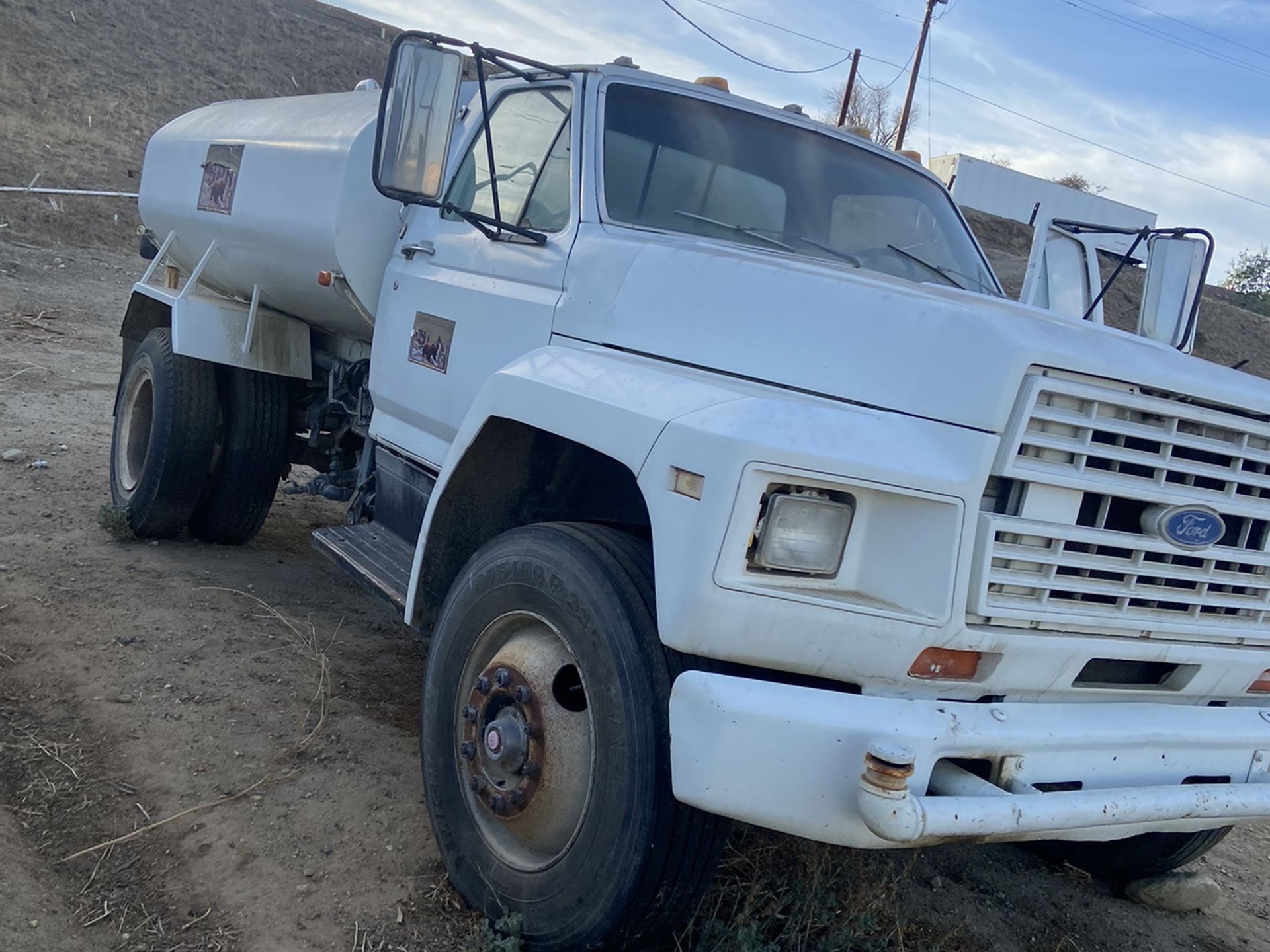 Water Truck Great Running Condition Averthing Works