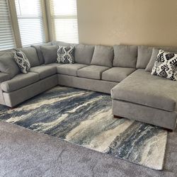 Grey Living Room Sectional