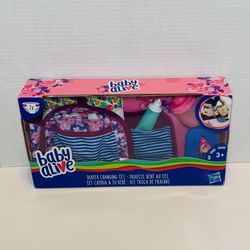 Hasbro Baby Alive Diaper Changing Set Doll Accessory Ages 3+ 2018 NEW IN BOX