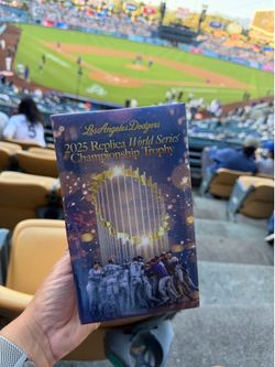 2025 Dodgers World Series Trophy Replica SGA