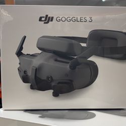 DJI Goggles 3 Available Now 