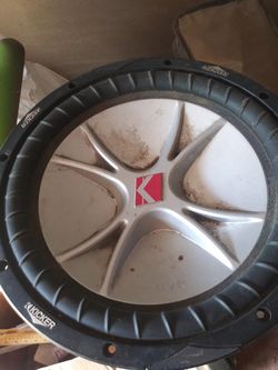 Kicker crv 12
