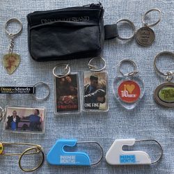 Vintage Movie Key Chains 12pc Lot Scott Pilgrim; French Kiss…