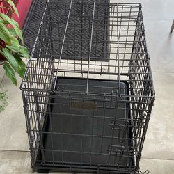 Medium and small dog crate.