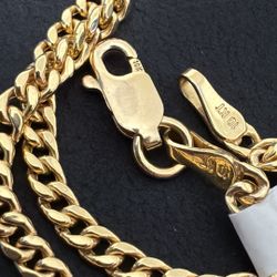 Gold Miami Cuban Link Bracelet
