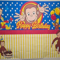 Curious George birthday Decorations