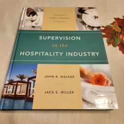 Supervision In The Hospitality Industry 8Th Edition