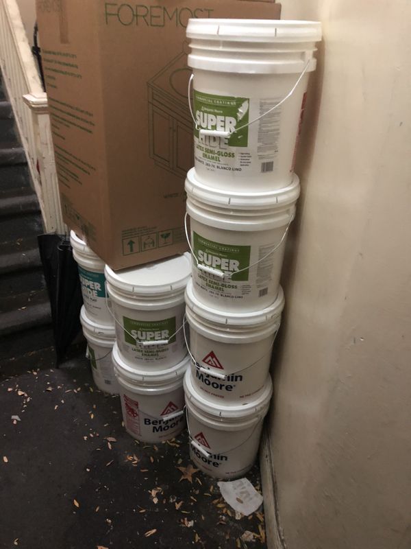 How Much Is A 5 Gallon Bucket Of Paint From Benjamin Moore at James