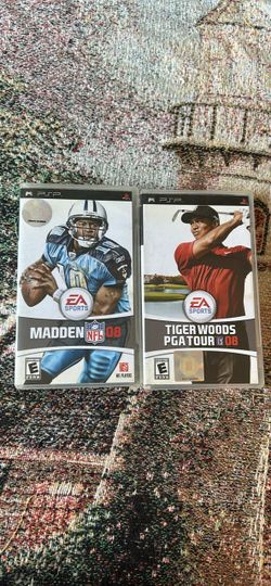 Madden NFL 08 & Tiger Woods PGA Tour 08 PSP