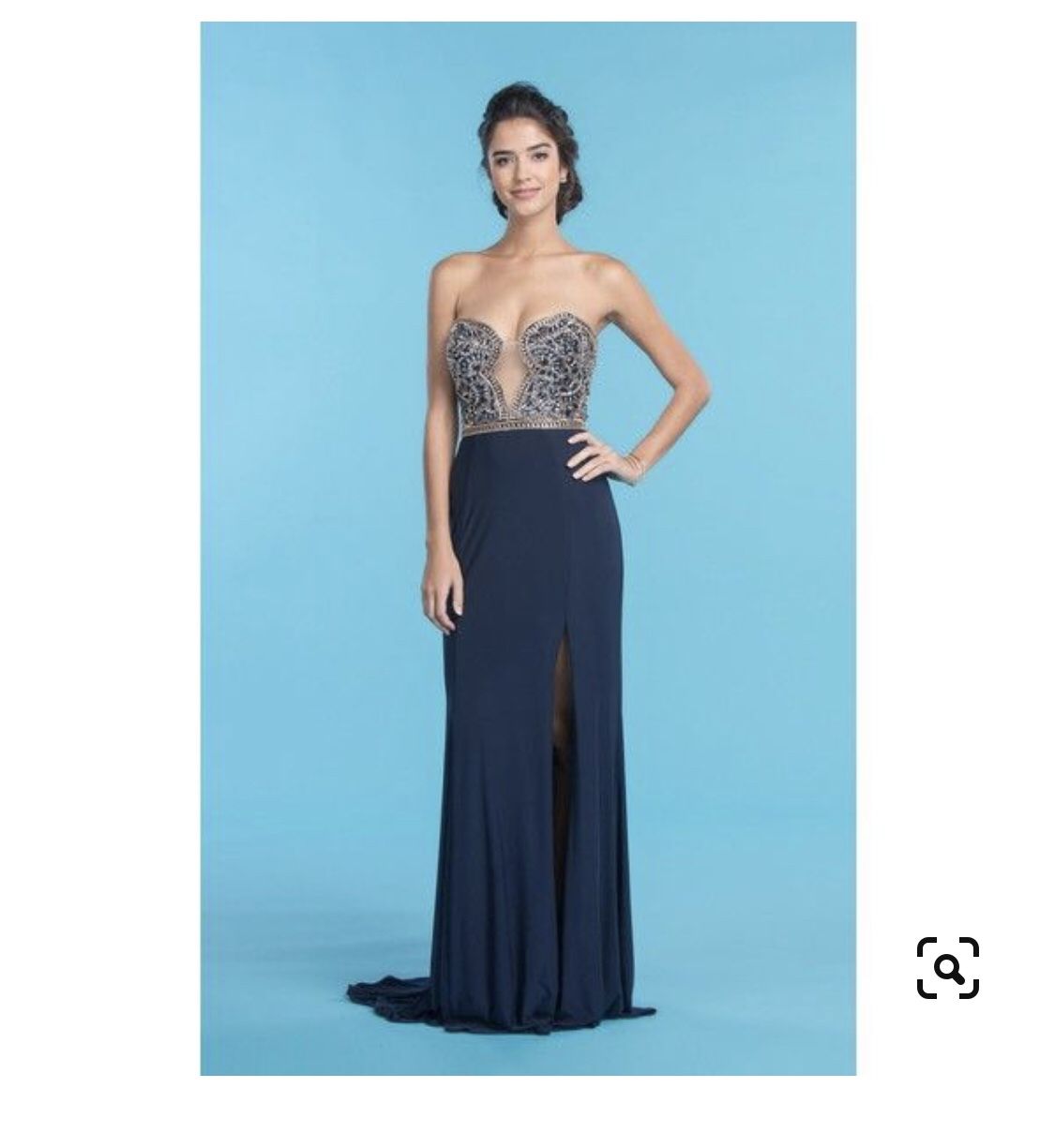 Pageant Gown , XS, Beaded 