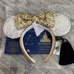 Disney World 50th Anniversary Light Up Head Band