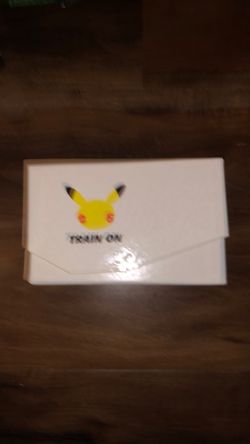 Pokémon box, energy’s, dividers and protection