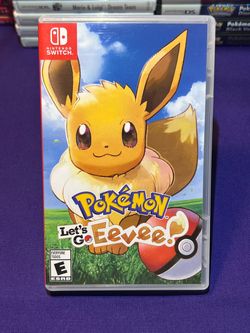 Nintendo Switch Pokemon Let’s Go Eevee