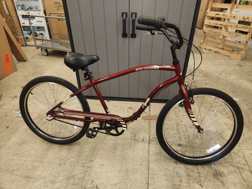 APOLLO Beach Commander, 26 In. Internal 3
Speed Cruiser Bike
New
275$ cash no tax 
Pick up Mesa Alma School and University