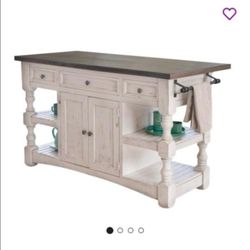 Farmhouse style island