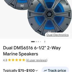 Dual 6 1/2 speakers