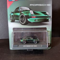 Majorette Metal Collection Green 1975 Porsche 930 Turbo 