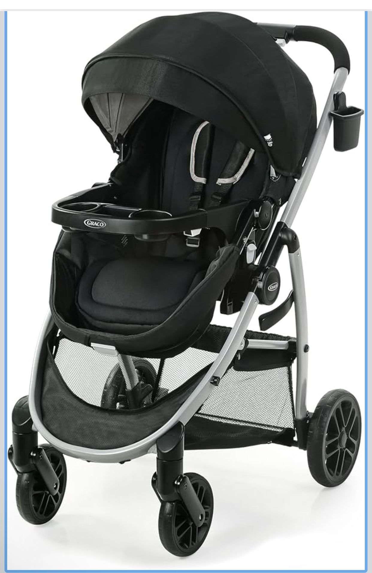 Graco Modes Pramette Stroller, 3-in-1 Baby Stroller