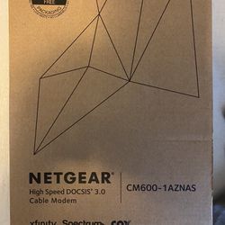 Netgear CM600 Modem
