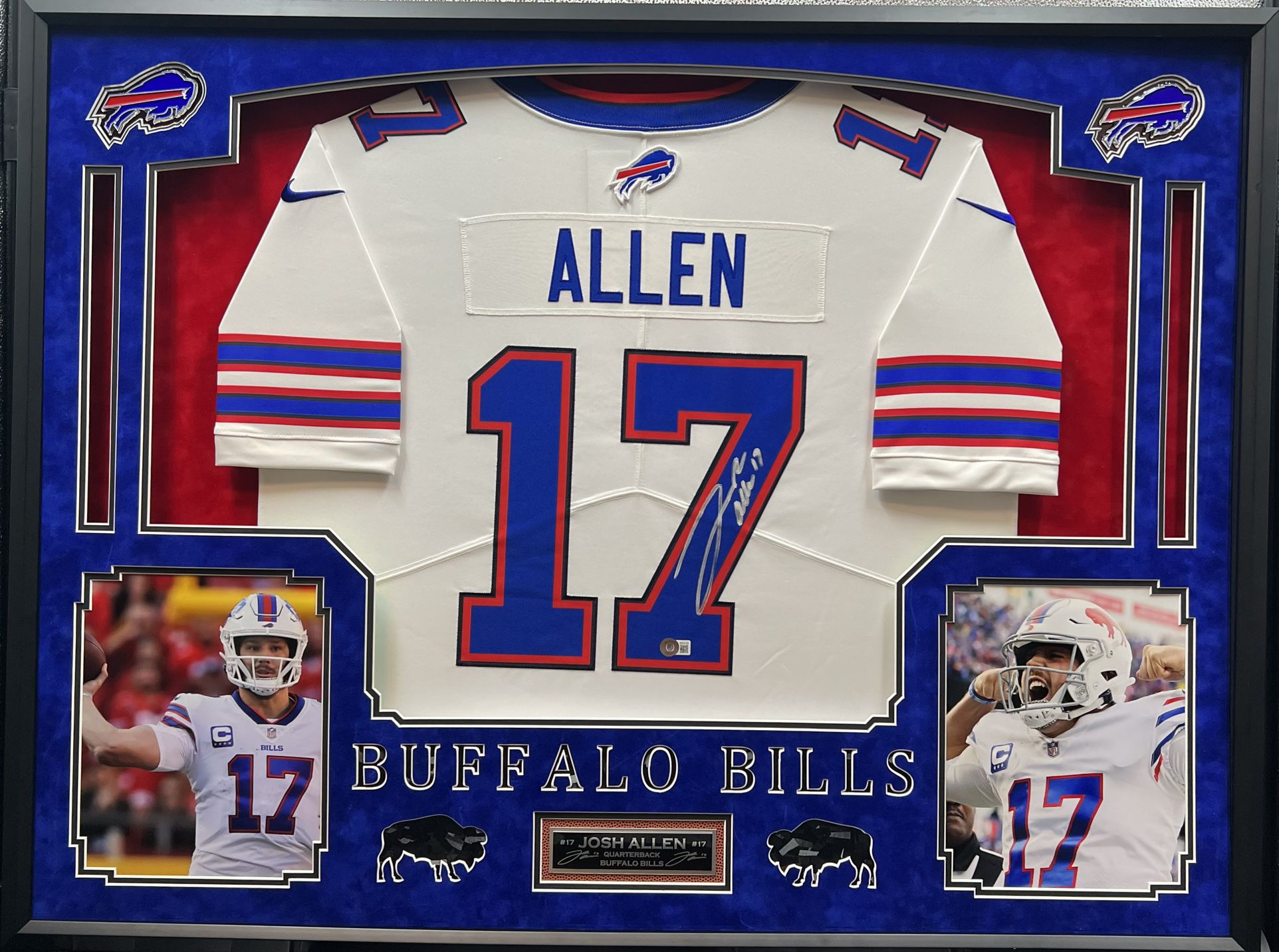 framed bills jersey