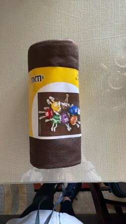 Fleece M & M Fleece Blanket