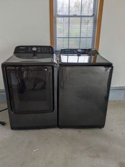 Samsung Dryer and Top Loading Washing Machine. Excellent Condition! Sold together One price for Both