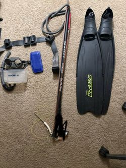 Full spear fishing set