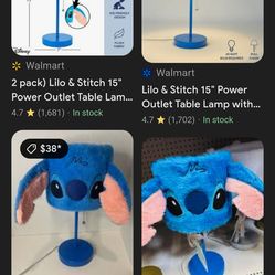 Lilo and stich lamp