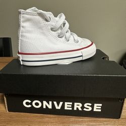 Infant White Converse