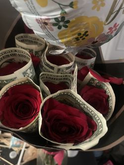 Rose Money Bouquet