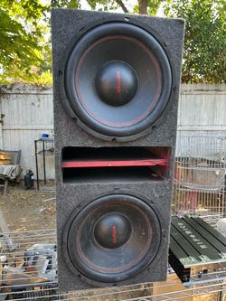 10 inch Diablo subs hifonics amp
