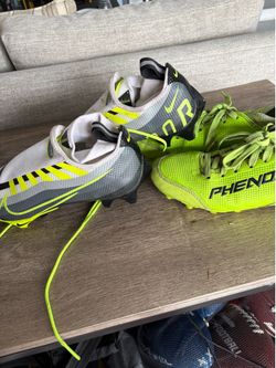 Nike Phenom football cleats both $75 size 8
