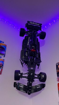 Built Lego Mercedes f1 car