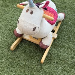 Dilly-Dally Rocking Unicorn