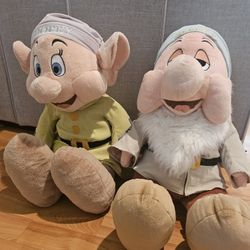 Dopey & Sleepy Plushes