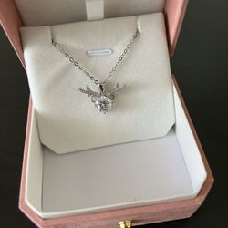 Lab Grown Gemstone Pendant Necklace 