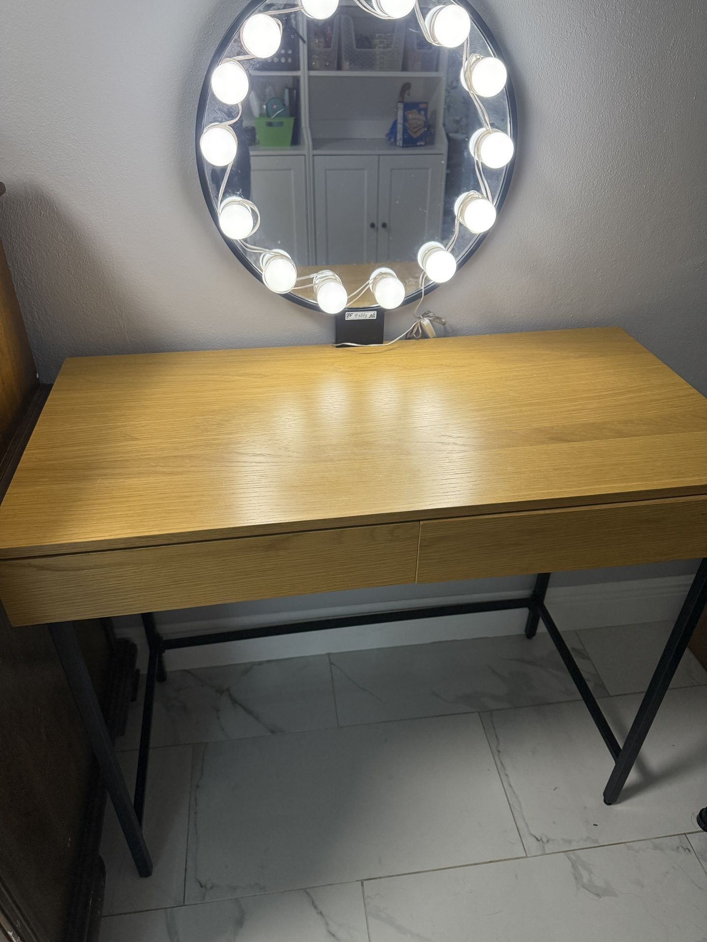 Vanity With Led Lights