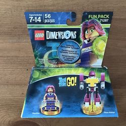 LEGO Dimensions Starfire Titan Robot NIB Teen Titans Go! Fun Pack 71287 NEW SEAL