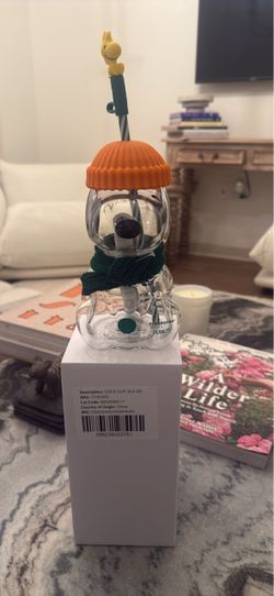 Starbucks x Peanuts Snoopy Glass Cold Cup